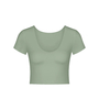 Koszulka sloggi ZERO Feel 2.0 Crop Top MOROCCAN MINT