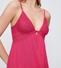 Koszula nocna Triumph Aura Spotlight NDK 04 X  FLASHY PINK