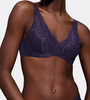 Biustonosz Triumph Body Make-Up Illusion Lace WP  PRUSSIAN BLUE