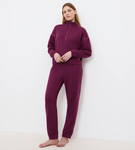 Spodnie Triumph MyWear Lounge Trousers  DARK WINE