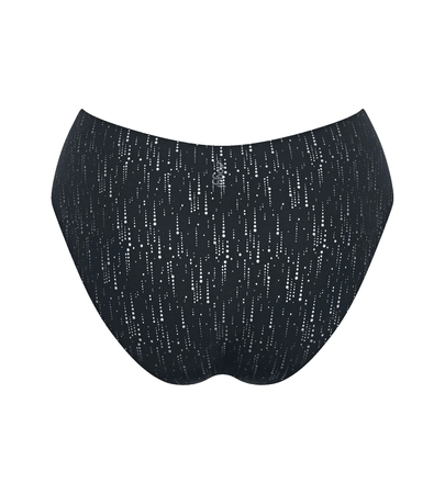 Damskie majtki sloggi ZERO Feel 2.0 Festive High leg BLACK COMBINATION