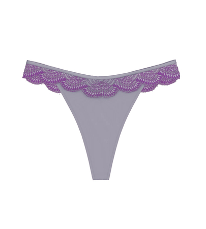 Majtki Triumph Triumph Comfort Glam String  GREY SHADOW
