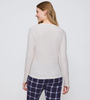 Bluzka od piżamy Triumph Mix & Match LSL Top Soft  LIGHT GREY MELANGE