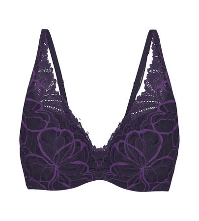 Biustonosz Triumph Body Make-Up Illusion Lace WP  PRUSSIAN BLUE