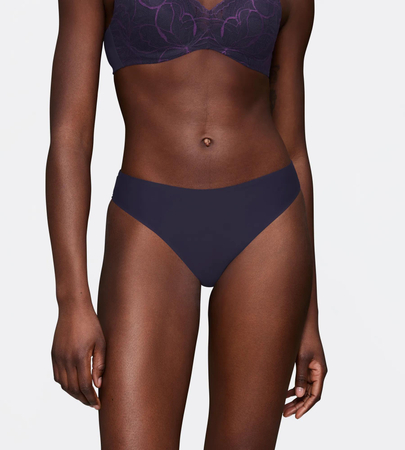 Majtki Triumph Body Make-Up Illusion Lace Highleg Tai  PRUSSIAN BLUE
