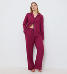 Piżama Triumph Amourette Jacquard PW SWEET MARSALA