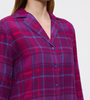Damska koszula nocna Boyfriend NDW 01 X Checks RED PRINTS
