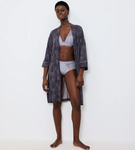 Szlafrok Triumph Aura Spotlight Robe 01  GREY COMBINATION