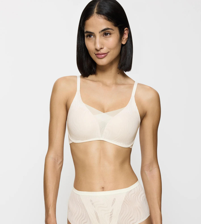 Usztywniany biustonosz Triumph Triumph Shape Smart Ellipse P ECRU WHITE