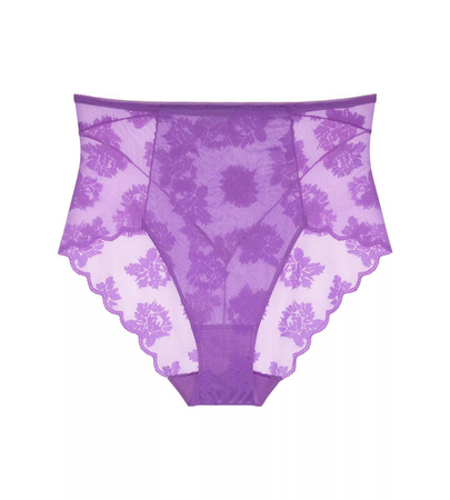 Damskie Majtki modelujące TRIUMPH Amourette 300 Summer Highwaist Panty BLUEBERRY CREAM