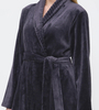 Szlafrok Triumph Robes Fleece Robe 01  INK GREY