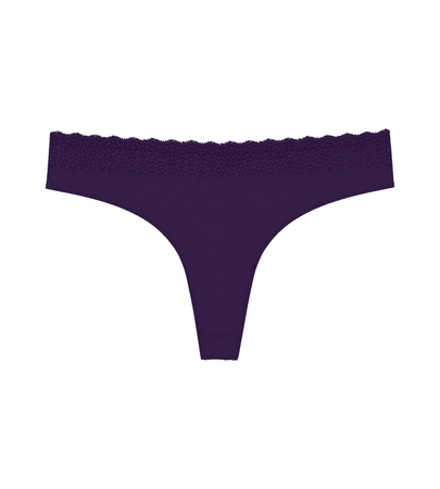 Majtki Triumph Feel of Modal String  ROYAL PURPLE