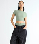 Koszulka sloggi ZERO Feel 2.0 Crop Top MOROCCAN MINT