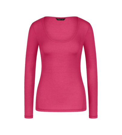 Koszulka Triumph Beauty Layers Top Scoop Neck  FLASHY PINK