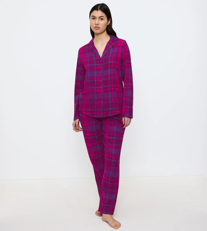 Piżama Boyfriend PW 01 X Checks RED PRINTS