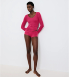 Koszulka Triumph Beauty Layers Top Scoop Neck FLASHY PINK