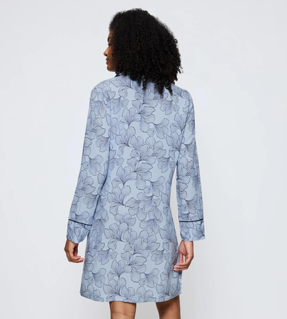 Koszula nocna Triumph Boyfriend Fit NDW 03  BLUE PRINTS
