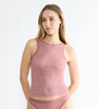 Koszulka sloggi FREE Evolve Tank Top Lace DATE NIGHT PINK