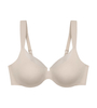 Biustonosz z fiszbinami typu minimizer Triumph BMU Illusion Curve W01 NUDE BEIGE