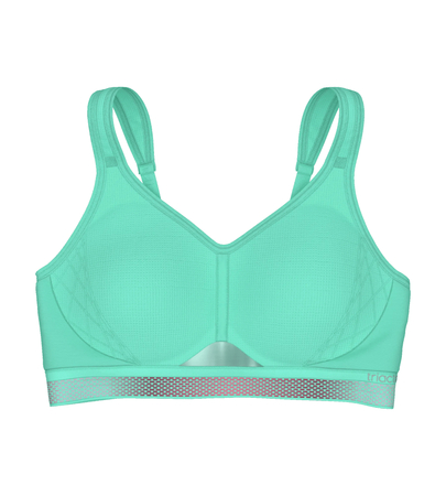 Bezfiszbinowy Biustonosz sportowy Triumph Triaction Cardio Flow P EX  ICE DROP