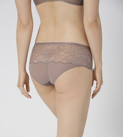 Majtki Damskie Triumph Peony Florale Hipster kolor Kawowy