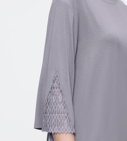 Bluzka Triumph Aura Spotlight Top  GREY SHADOW