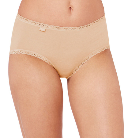 Majtki Damskie sloggi 24/7 Cotton Lace Midi C3P BRUSH
