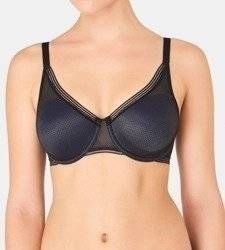 Czarny Biustonosz z fiszbiną Triumph Infinite Sensation W01