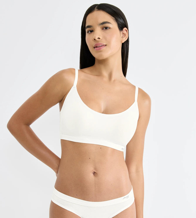 Biały Biustonosz sloggi FREE Evolve P