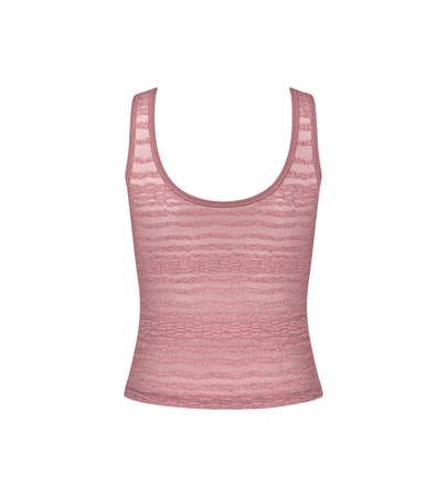 Koszulka sloggi FREE Evolve Tank Top Lace DATE NIGHT PINK
