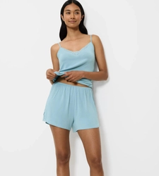 Szorty Damskie TRIUMPH Aura Spotlight Shorts kolor SILVER BLUE