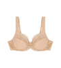 Biustonosz z fiszbinami Triumph Modern Lace+Cotton W02 NEUTRAL BEIGE