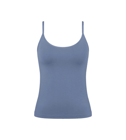 Koszulka sloggi GO Sense Spaghetti Top BLUE SHADOW