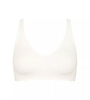 Biustonosz sloggi ZERO Feel Bliss Soft bra Biały