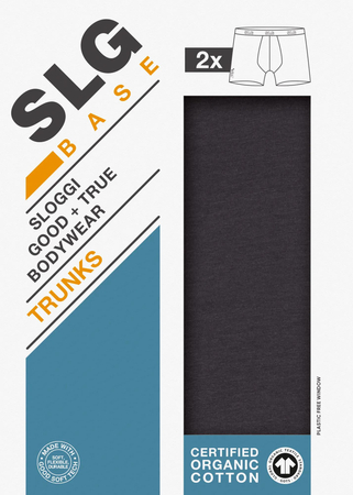 Majtki sloggi SLG Base Trunk C2P CHARCOAL