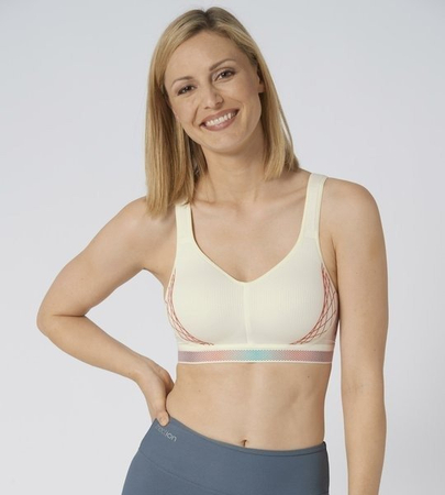 Biustonosz bez fiszbin Triumph Triaction Cardio Cloud P EX kolor Beżowy