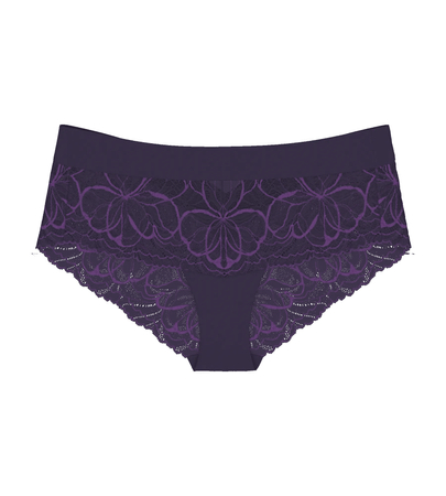 Majtki Triumph Body Make-Up Illusion Lace Shorty PRUSSIAN BLUE
