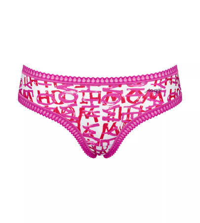 Majtki damskie sloggi GO Crush Hipster C3P PINK - DARK COMBINATION