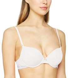 Biały Biustonosz Push-up na fiszbinie Triumph Lovely Micro WHUM