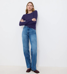 Koszulka Triumph Beauty Layers TOP LSL Crew Neck PRUSSIAN BLUE