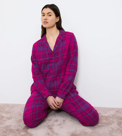 Piżama Boyfriend PW 01 X Checks RED PRINTS