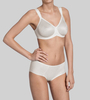 Waniliowy Biustonosz z fiszbiną Triumph Essential Minimizer W X