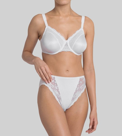 Biały Biustonosz z fiszbiną Triumph Ladyform Soft W X