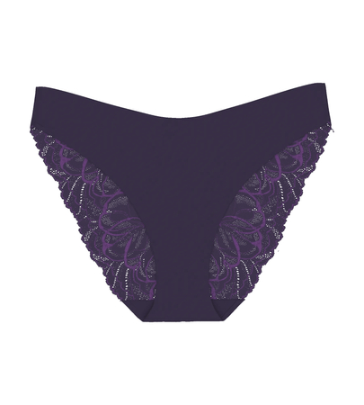 Majtki Triumph Body Make-Up Illusion Lace Highleg Tai  PRUSSIAN BLUE