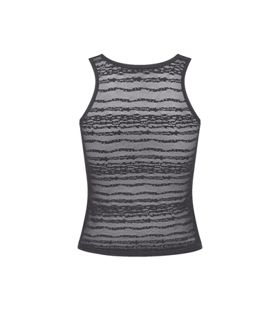 Czarna Koszulka sloggi FREE Evolve Tank Top Lace