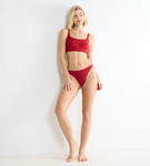 Damskie majtki sloggi ZERO Feel Bliss Festive String SHANGHAI RED