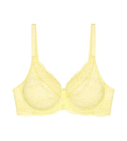 Miękki Biustonosz z fiszbinami TRIUMPH Mirage Spotlight W01 EX SUNLIGHT YELLOW