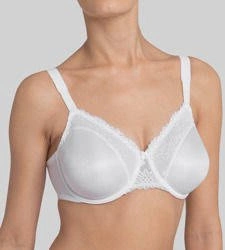 Biały Biustonosz z fiszbiną Triumph Ladyform Soft W X