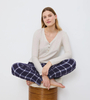 Bluzka od piżamy Triumph Mix & Match LSL Top Soft  LIGHT GREY MELANGE