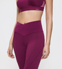 Legginsy Triumph Cardio RTW High-Rise Leggings  DARK WINE